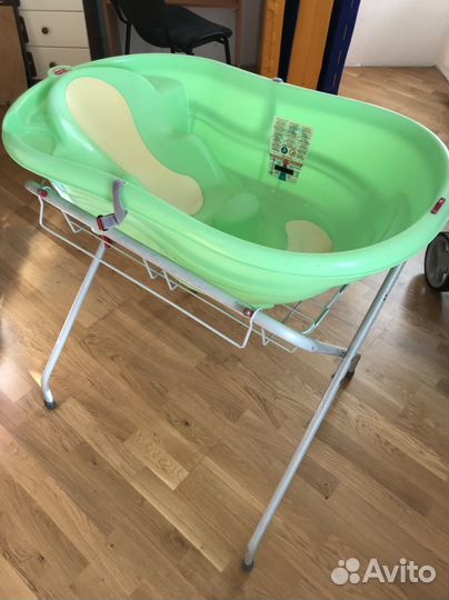 Детская ванночка с подставкой OK Baby