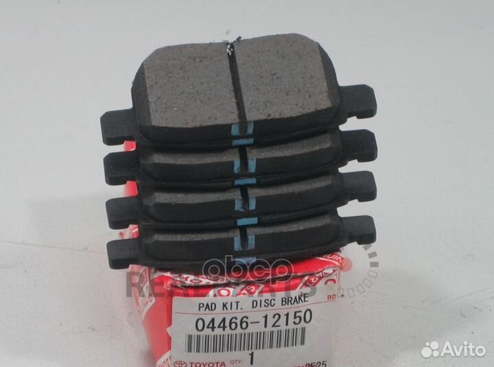 Колодки тормозные 04466-12150 04466-12150 toyota