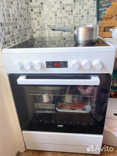 Электроплита стеклокерамика beko