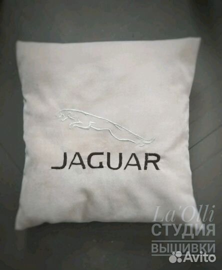 Подушка с вышивкой, автоподушка