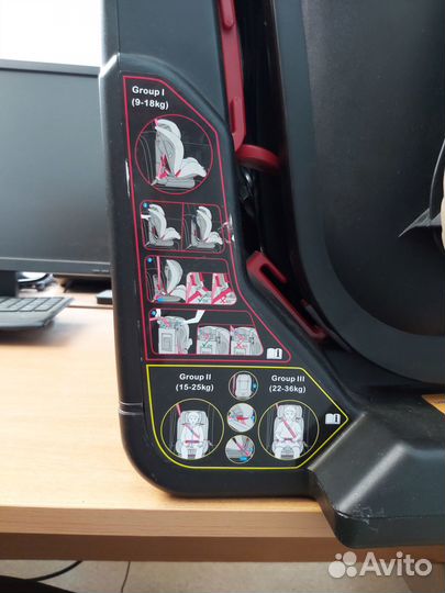 Детское автокресло 9 до 36 кг ABC design