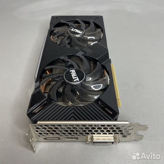 Видеокарта Palit GeForce RTX 2060 Dual 6GB (NE6206