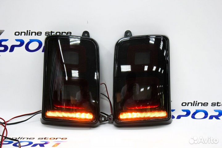 Задние фонари Нива диодные в стиле Range Rover