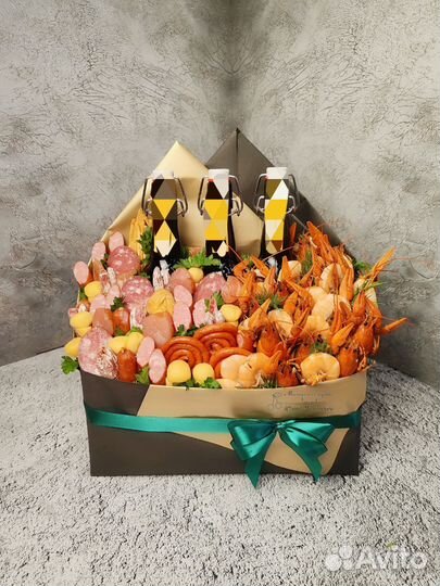 Мужские букеты съедобные