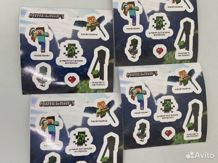 Печать стикеров, стикерпаков, наклеек