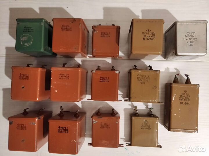 Конденсаторы мбго-1,мбго-2,мбгч-1,кбг-мн,мбгп-2