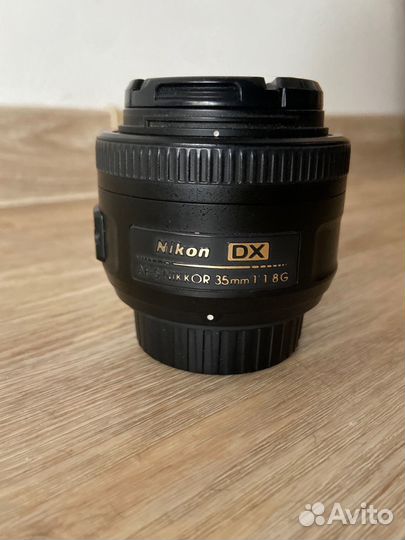 Объектив nikon 35mm 1.8G AF-S nikkor
