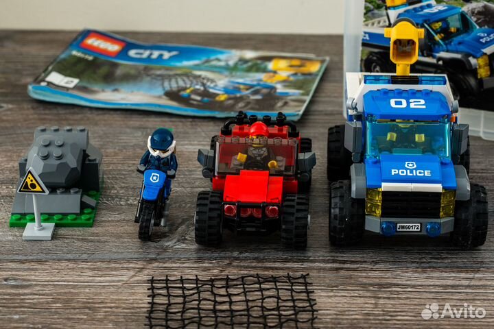 Lego City 60172 Погоня по грунтовой дороге
