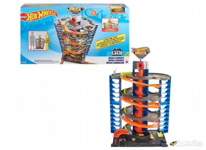 Игровой набор Hot Wheels City Mega Garage
