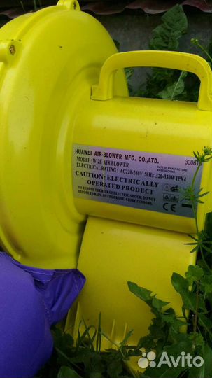 Детский батут с сеткой