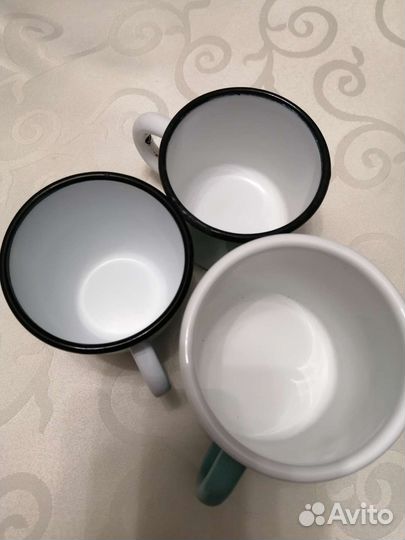 Кружки эмалированные