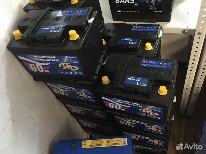 Подольский Аккумулятор 60 Ач