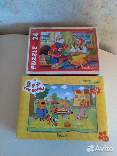 Паззлы 9 коробок