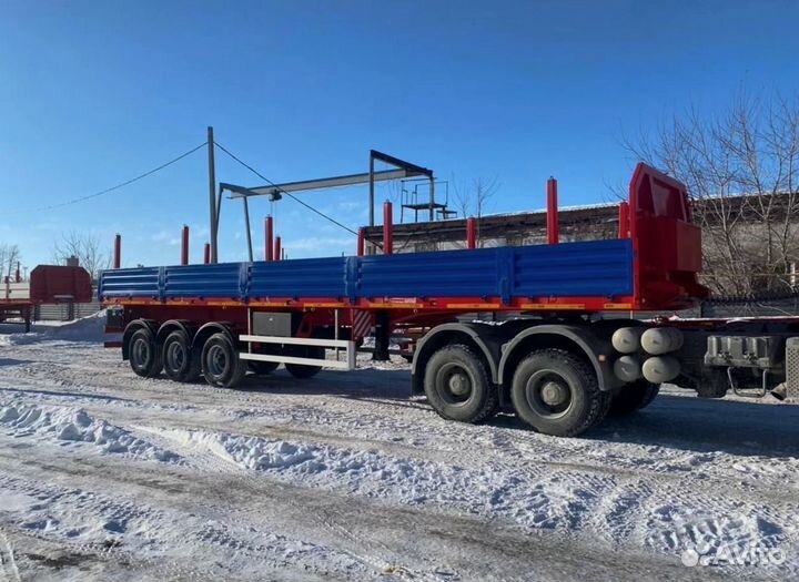 Полуприцеп бортовой Политранс ТСП 94171, 2023