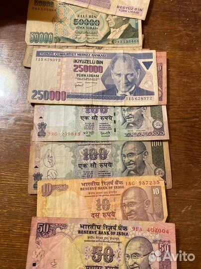 Банкнота разный стран