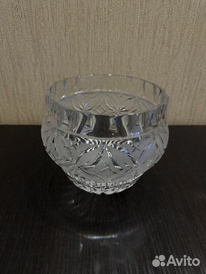 Салатник хрустальный