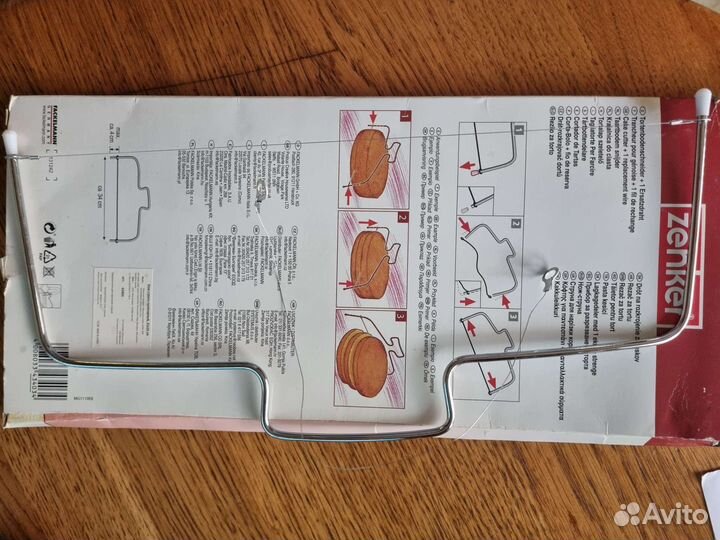 Нож-струна для торта