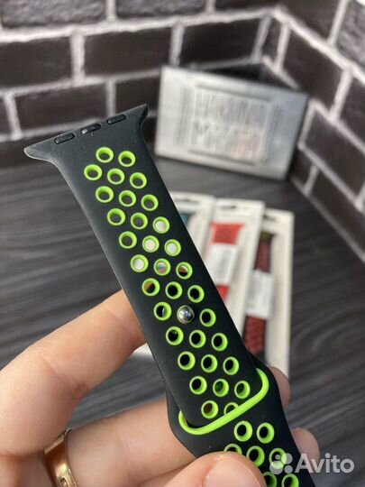 Силиконовый ремешок для apple watch 42-45mm