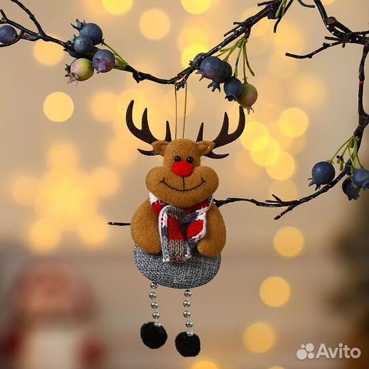 Фетровые елочные игрушки