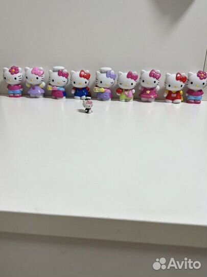 Игровые коллекционные фигурки Hello kitty