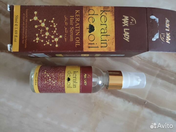 Кератиновое масло для волос, Индия