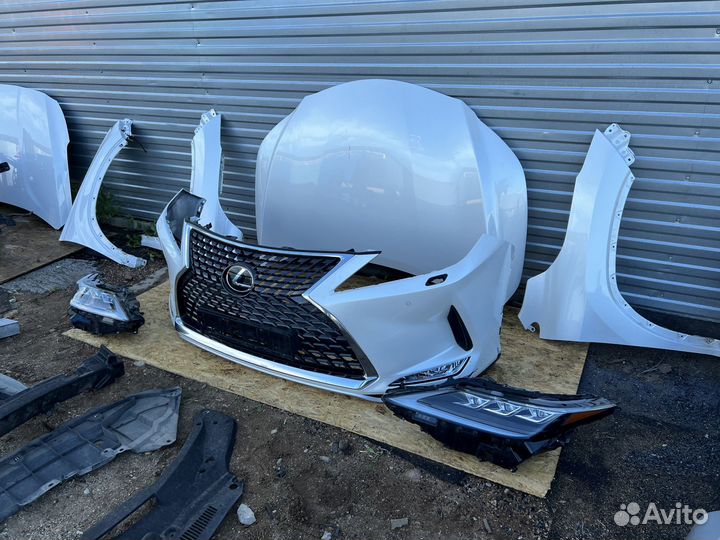 Лексус рх 4 рестайлинг фары, бампер, крылья, капот