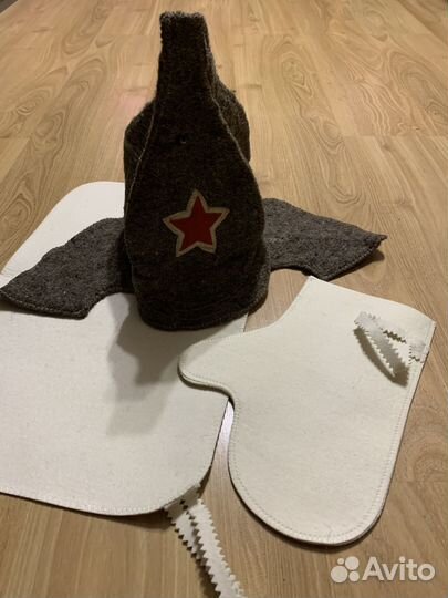 Набор для бани и сауны мужской новый