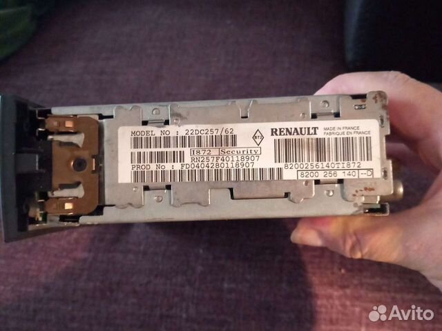 Магнитола на рено меган2