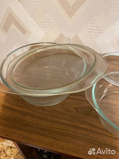 Стеклянные чаши для печки и микроволновки