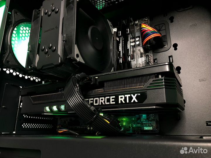 Игровой пк RTX 4060 + Ryzen 5 5600