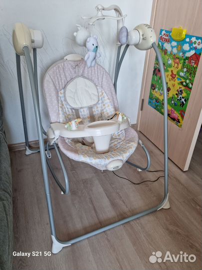 Детские электронные качели