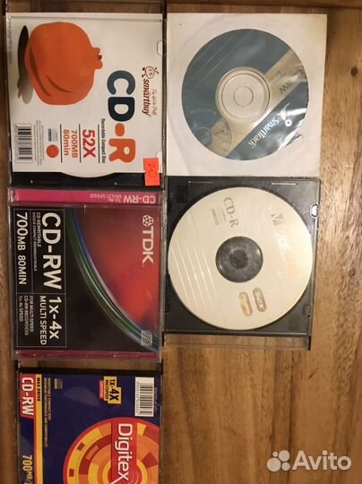 Диски cd rw болванки