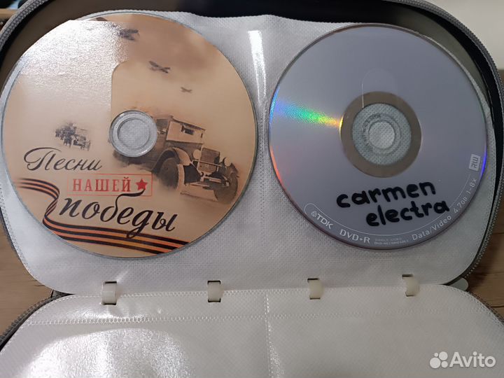 Диски Cd и dvd. Личная коллекция