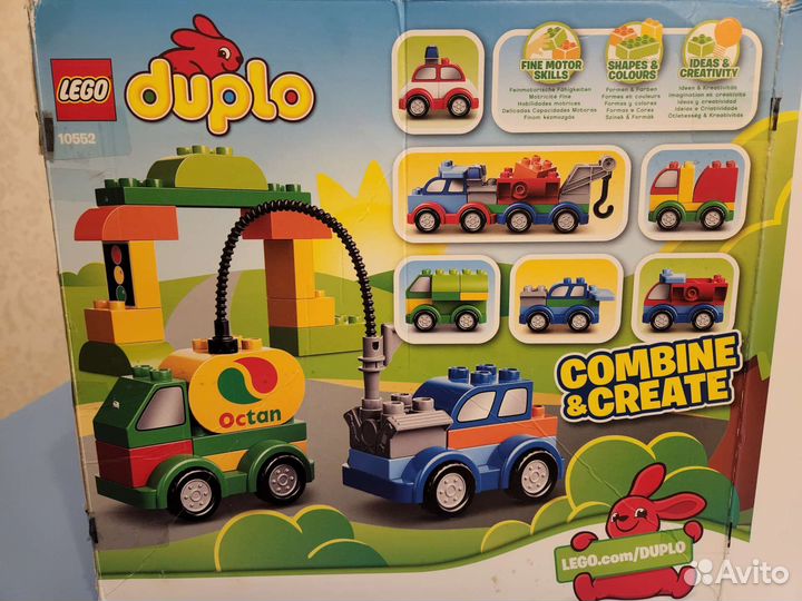 Конструктор lego duplo 10552