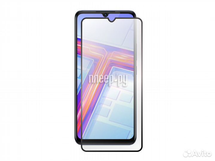 Закаленное стекло DF для Vivo T1 Full Screen