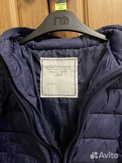 Куртка mothercare 86 размер демисезонная