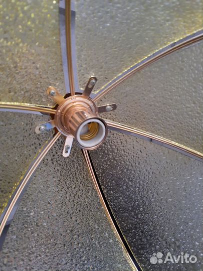 Люстра потолочная стекло