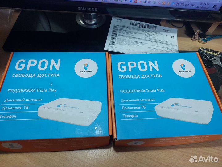 Wifi роутер gpon. qont-9-4G-2W-1U