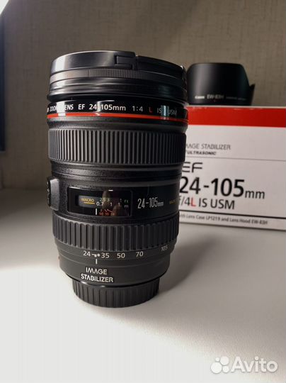 Объектив canon EF 24-105mm f/4L IS USM