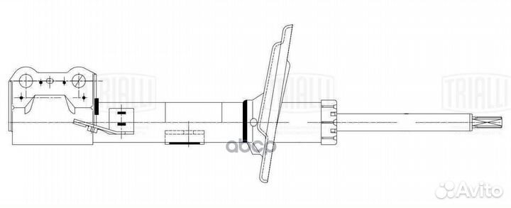 Амортизатор Lexus RX 08-, Toyota Highlander 13