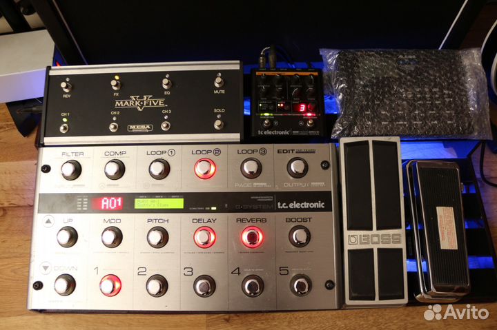 Топовый процессор TC electronic G-system+ аэрокейс