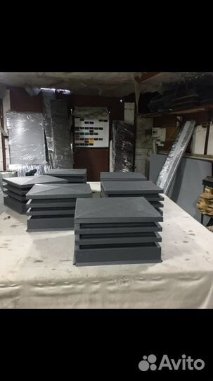 Колпаки на столбы забора#94