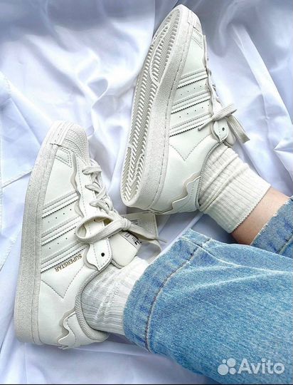 Кроссовки Adidas Superstar белые