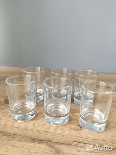 Набор стопок под водку 6шт