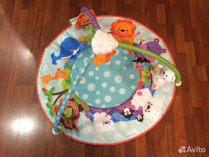 Музыкальный развивающий коврик