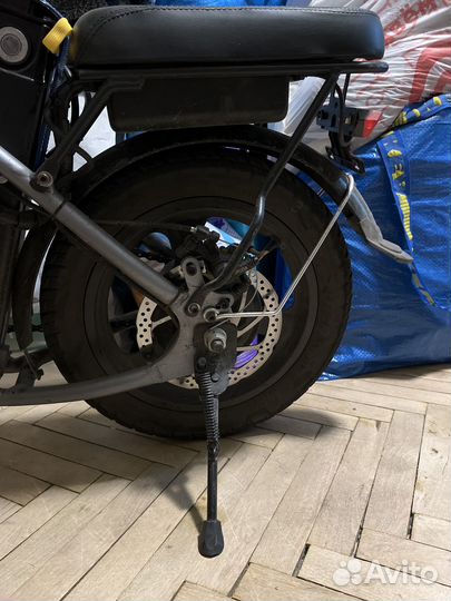 Электровелосипед складной