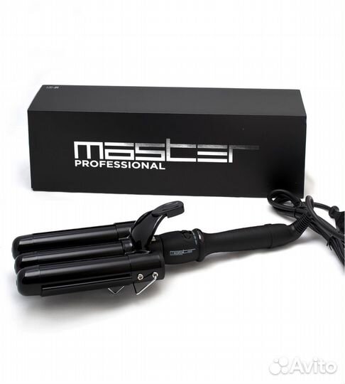 Master.professional Щипцы-плойка тройные 32мм