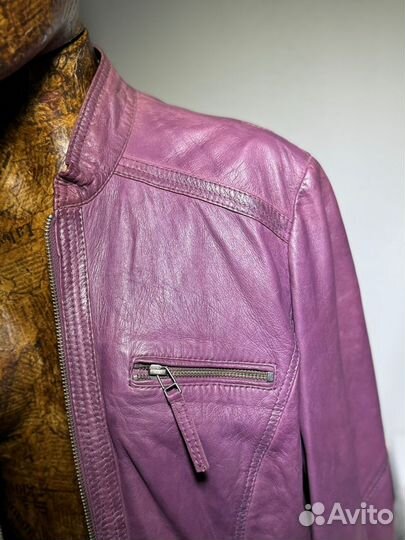 Betty barclay куртка кожаная