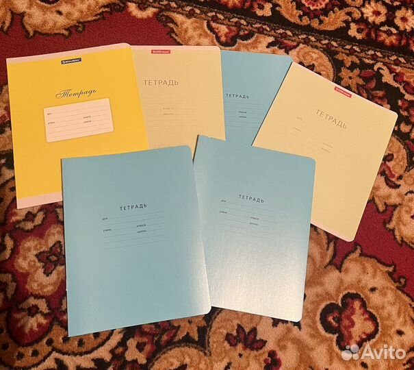 Тетради 12л в косую линейку