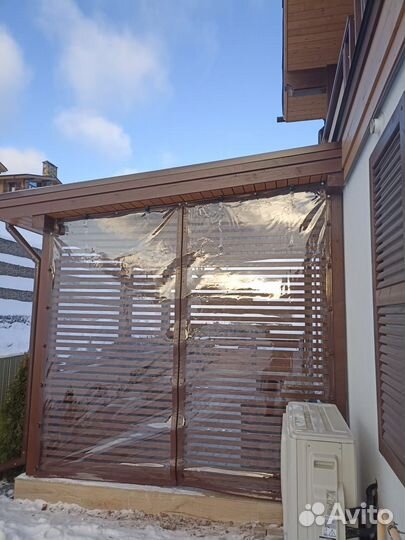 Мягкие/гибкие окна пвх для веранд/террас